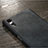 Hard Rigid Plastic Leather Snap On Case for Sony Xperia XZs Black