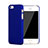 Hard Rigid Plastic Matte Finish Back Cover for Apple iPhone SE Blue