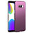 Hard Rigid Plastic Matte Finish Back Cover M12 for Samsung Galaxy S8 Plus Purple