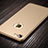 Hard Rigid Plastic Matte Finish Back Cover with Finger Ring Stand for Apple iPhone 7 Gold