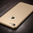 Hard Rigid Plastic Matte Finish Back Cover with Finger Ring Stand for Apple iPhone 8 Gold