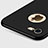 Hard Rigid Plastic Matte Finish Back Cover with Finger Ring Stand for Apple iPhone SE (2020) Black