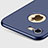Hard Rigid Plastic Matte Finish Back Cover with Finger Ring Stand for Apple iPhone SE (2020) Blue
