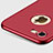 Hard Rigid Plastic Matte Finish Back Cover with Finger Ring Stand for Apple iPhone SE (2020) Red