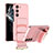 Hard Rigid Plastic Matte Finish Case Back Cover AC1 for Samsung Galaxy S23 Plus 5G Pink