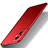 Hard Rigid Plastic Matte Finish Case Back Cover for Oppo Reno7 Lite 5G Red