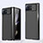 Hard Rigid Plastic Matte Finish Case Back Cover for Xiaomi Mix Fold 2 5G Black