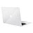 Hard Rigid Plastic Matte Finish Case Back Cover M01 for Apple MacBook Air 13 inch (2020) Clear