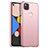 Hard Rigid Plastic Matte Finish Case Back Cover M01 for Google Pixel 4a Rose Gold