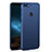 Hard Rigid Plastic Matte Finish Case Back Cover M01 for Huawei Enjoy 8 Blue