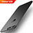 Hard Rigid Plastic Matte Finish Case Back Cover M01 for Huawei Honor V20 Black