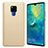 Hard Rigid Plastic Matte Finish Case Back Cover M01 for Huawei Mate 20 X Gold