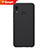 Hard Rigid Plastic Matte Finish Case Back Cover M01 for Huawei P Smart (2019) Black