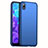 Hard Rigid Plastic Matte Finish Case Back Cover M01 for Huawei Y5 (2019) Blue