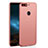Hard Rigid Plastic Matte Finish Case Back Cover M01 for Huawei Y7 (2018) Rose Gold