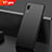 Hard Rigid Plastic Matte Finish Case Back Cover M01 for Huawei Y7 (2019) Black