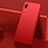 Hard Rigid Plastic Matte Finish Case Back Cover M01 for Huawei Y7 (2019) Red