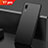 Hard Rigid Plastic Matte Finish Case Back Cover M01 for Huawei Y7 Pro (2019) Black