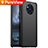 Hard Rigid Plastic Matte Finish Case Back Cover M01 for Nokia 9 PureView Black