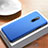 Hard Rigid Plastic Matte Finish Case Back Cover M01 for OnePlus 7T Pro 5G Blue