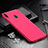 Hard Rigid Plastic Matte Finish Case Back Cover M01 for Samsung Galaxy A30 Red