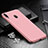 Hard Rigid Plastic Matte Finish Case Back Cover M01 for Samsung Galaxy A30 Rose Gold