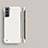 Hard Rigid Plastic Matte Finish Case Back Cover M01 for Samsung Galaxy S22 5G White