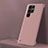 Hard Rigid Plastic Matte Finish Case Back Cover M01 for Samsung Galaxy S22 Ultra 5G Pink