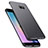 Hard Rigid Plastic Matte Finish Case Back Cover M01 for Samsung Galaxy S6 Edge+ Plus SM-G928F Gray