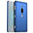 Hard Rigid Plastic Matte Finish Case Back Cover M01 for Sony Xperia XZ2 Premium Blue