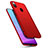 Hard Rigid Plastic Matte Finish Case Back Cover M01 for Xiaomi Mi A2 Lite Red