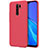Hard Rigid Plastic Matte Finish Case Back Cover M01 for Xiaomi Redmi 9 Prime India Red