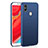 Hard Rigid Plastic Matte Finish Case Back Cover M01 for Xiaomi Redmi Y2 Blue