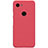 Hard Rigid Plastic Matte Finish Case Back Cover M02 for Google Pixel 3a Red