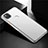 Hard Rigid Plastic Matte Finish Case Back Cover M02 for Google Pixel 4a Silver