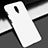 Hard Rigid Plastic Matte Finish Case Back Cover M02 for OnePlus 6T White