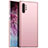 Hard Rigid Plastic Matte Finish Case Back Cover M02 for Samsung Galaxy Note 10 Plus 5G Rose Gold