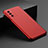 Hard Rigid Plastic Matte Finish Case Back Cover M02 for Samsung Galaxy Note 20 5G Red