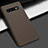Hard Rigid Plastic Matte Finish Case Back Cover M02 for Samsung Galaxy S10 5G Brown