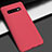Hard Rigid Plastic Matte Finish Case Back Cover M02 for Samsung Galaxy S10 5G Red