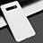 Hard Rigid Plastic Matte Finish Case Back Cover M02 for Samsung Galaxy S10 White