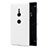 Hard Rigid Plastic Matte Finish Case Back Cover M02 for Sony Xperia XZ2 White