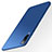 Hard Rigid Plastic Matte Finish Case Back Cover M02 for Xiaomi Mi A3 Blue