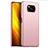 Hard Rigid Plastic Matte Finish Case Back Cover M02 for Xiaomi Poco X3 NFC Rose Gold