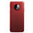Hard Rigid Plastic Matte Finish Case Back Cover M03 for OnePlus 7T Red