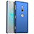 Hard Rigid Plastic Matte Finish Case Back Cover M03 for Sony Xperia XZ2 Blue