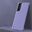 Hard Rigid Plastic Matte Finish Case Back Cover M04 for Samsung Galaxy S22 Plus 5G Lavender Gray