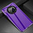 Hard Rigid Plastic Matte Finish Case Back Cover P01 for Huawei Mate 30E Pro 5G Purple