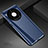 Hard Rigid Plastic Matte Finish Case Back Cover P01 for Huawei Mate 40E 4G Blue