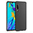 Hard Rigid Plastic Matte Finish Case Back Cover P01 for Huawei P30 Black